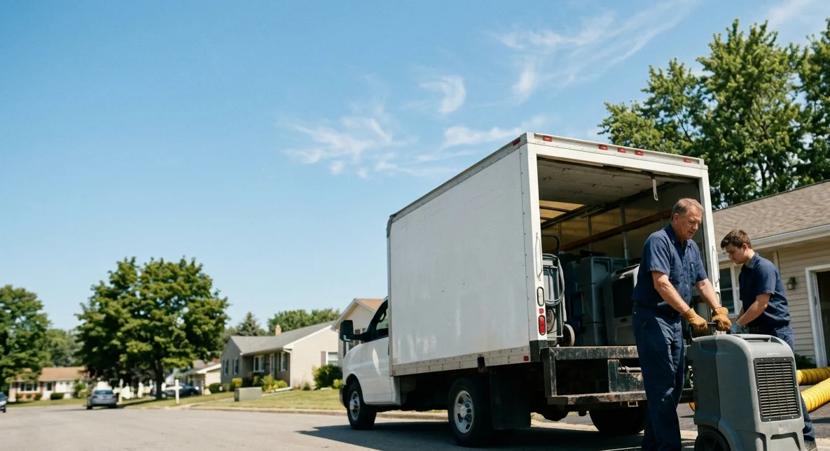 Water Damage Cleanup in Coolville, OH near me